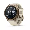 Garmin Fenix 9 Pro – inReach, 43mm Autumn Gold Titanium z opaską silikonową Cream/French Grey
