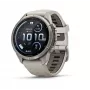 Garmin Fenix 9 Pro – inReach, 43mm Tytanowy z Fog Grey/Dark Sandstone Silikonowy Pasek