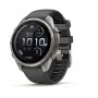 Garmin fenix 9 Pro – inReach, 47mm Tytanowy z grafitowo/czarnym silikonowym paskiem