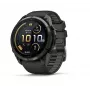 Garmin Fenix 9 Pro – inReach, 51mm, tytanowy Carbon Gray DLC z czarnym/szarym silikonowym paskiem Pebble Grey
