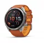 Garmin Fenix 9 Pro – inReach, 51mm Tytan z Paskiem Silikonowym Autumn Orange/Spark Orange
