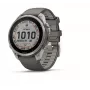 Garmin fenix 9 Pro – inReach, Solar, 47mm Tytan z szarym silikonowym paskiem Pebble Grey
