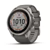 Garmin Fenix 9 Pro – inReach, Solar, 51mm Tytan z szarym krzemionkowym paskiem Pebble Grey