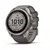 Garmin Fenix 9 Pro – inReach, Solar, 51mm Tytan z szarym krzemionkowym paskiem Pebble Grey