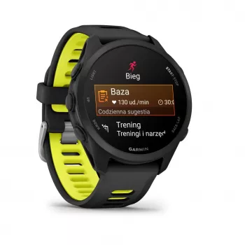 Garmin FORERUNNER 170 Black z czarno-żółtym paskiem Amp Yellow