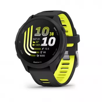 Garmin Forerunner 170 Music, Czarny z czarno-żółtym paskiem Amp Yellow