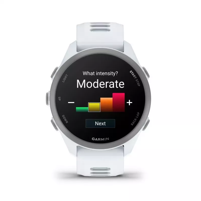 Garmin Forerunner 170 Music, Whitestone z paskiem Whitestone/Cloud Blue