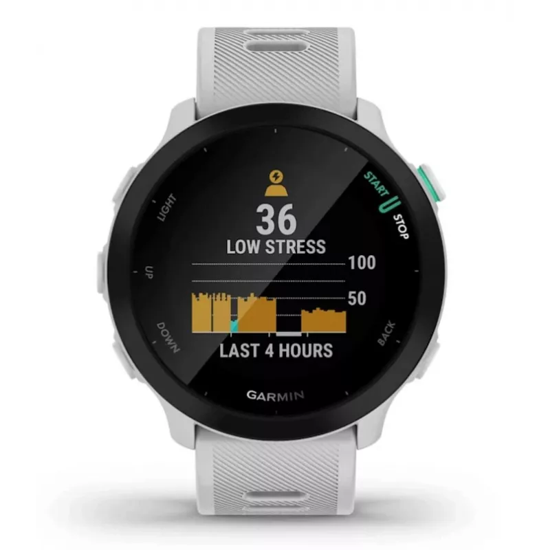 Garmin Forerunner 55 GPS Smartwatch 42 mm Biały