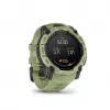 Garmin Instinct 3 50mm AMOLED Fern Green Smartwatch z zielonym paskiem silikonowym