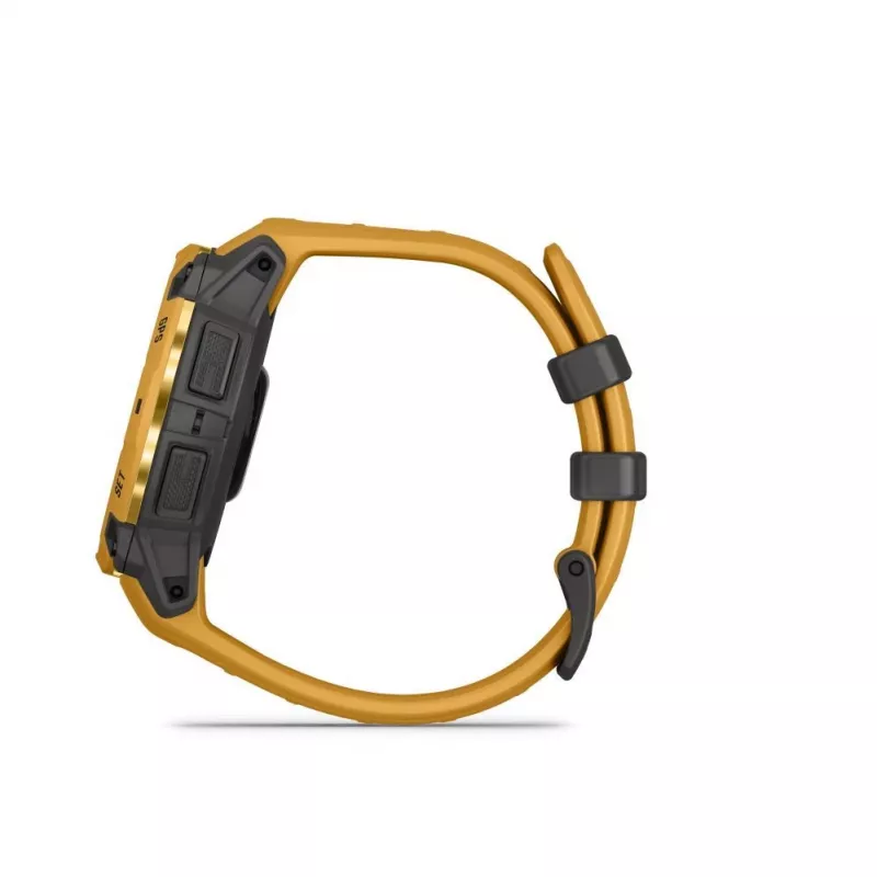 Garmin Instinct 3 Solar 45mm GPS Smartwatch Sunburst z paskiem Sunburst/Szary