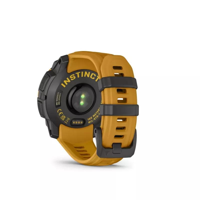 Garmin Instinct 3 Solar 45mm GPS Smartwatch Sunburst z paskiem Sunburst/Szary