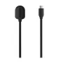 Garmin Magnetyczne kable ładujące, USB-C - zestaw 2 szt. z 3 wymiennymi końcówkami (USB-C, Micro USB, Lightning), 1m i 2m, nylonowy oplot, szybkie ładowanie 60W, synchronizacja danych, obrót 360°, wskaźnik LED, czarny