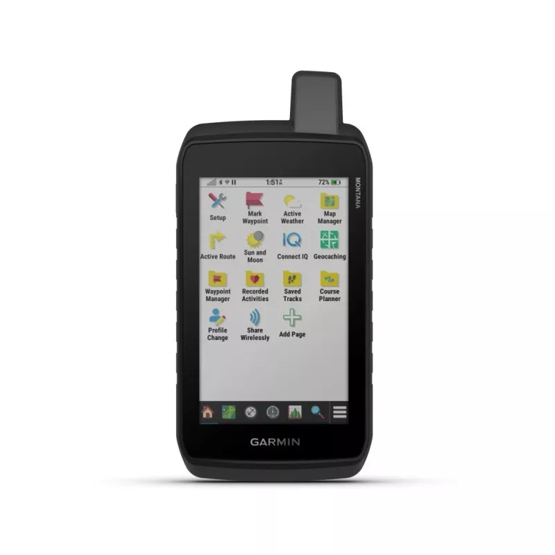 Garmin Montana 710 Rugged GPS Touchscreen Handheld