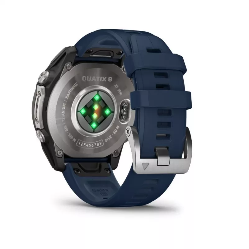 Garmin quatix 8 – 47 mm, AMOLED Marine GPS Smartwatch