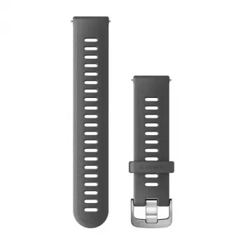 Garmin Quick Release Silikonowy Pasek do Zegarka 20mm - Szary (010-11251-9S) do Venu, Forerunner 245/55/645