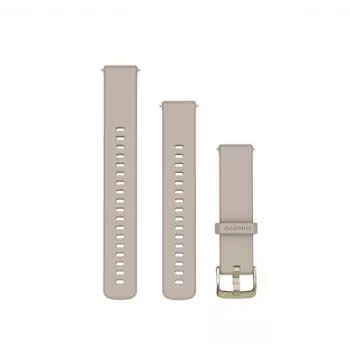 Garmin Pasek szybkiego zdejmowania do zegarka (18 mm) szaro-francuski z jasnozłotą klamrą