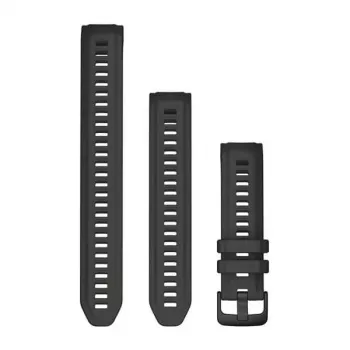 Garmin QuickFit 20 Silikonowy pasek do zegarka dla Instinct 2S, grafitowy