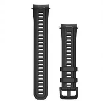 Garmin QuickFit 22 mm Silikonowy pasek do zegarka - czarny