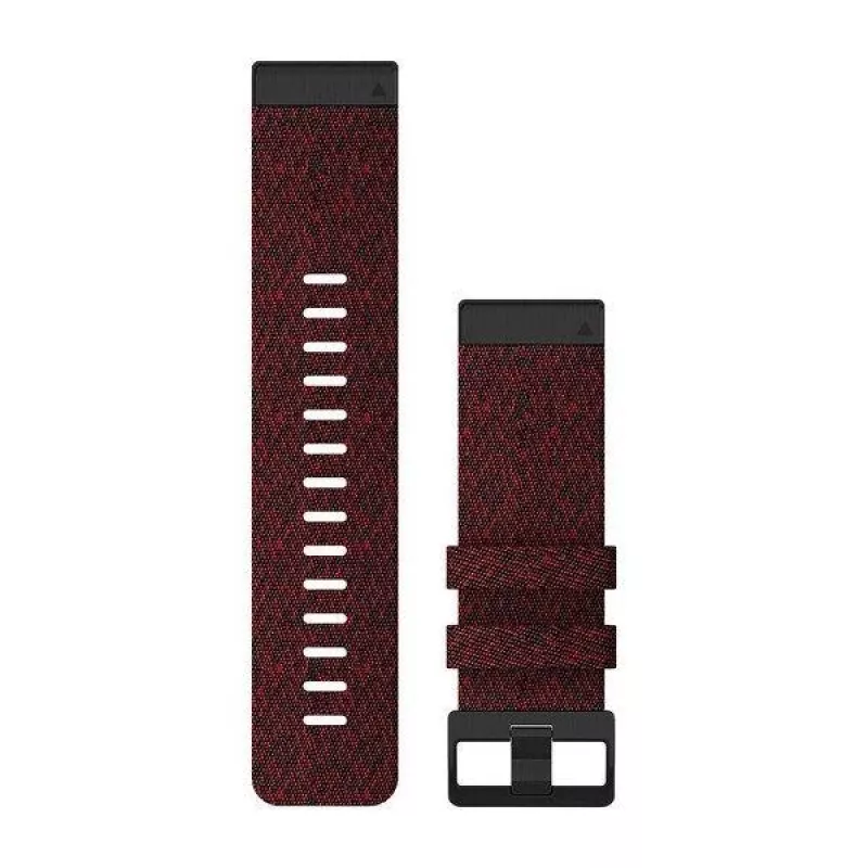 Garmin QuickFit 26 Pasek do zegarka, nylon melanżowy czerwony
