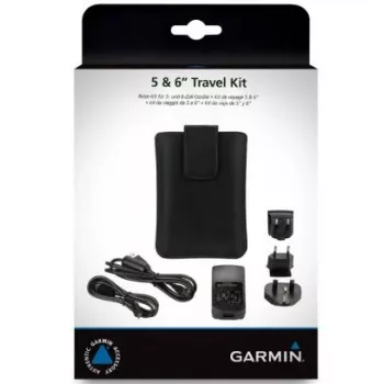 Garmin Zestaw podróżny do inReach Mini 2 – karabińczyk, uchwyt na plecak, smycz, kabel USB-C