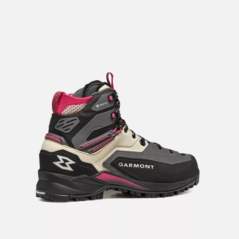 Garmont Akron Mid GTX Damskie Buty Trekkingowe Szary/Róż Malinowy Rozmiar 39