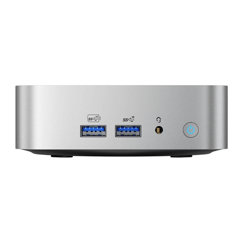 GEEKOM A8 Mini PC, AMD Ryzen 7 8745HS, 16GB DDR5, 1TB PCIe Gen4 SSD, Windows 11 Pro, Czarny
