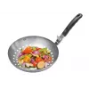 Patelnia Wok GEFU 89250 30 cm, stal nierdzewna z powłoką nieprzywierającą, kompatybilna z indukcją, bezpieczna do piekarnika do 200°C, krawędź do nalewania bez kapania