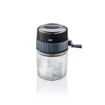 GEFU SLUSH Elektryczna kruszarka do lodu 100 W 1,2 l srebrno-czarna