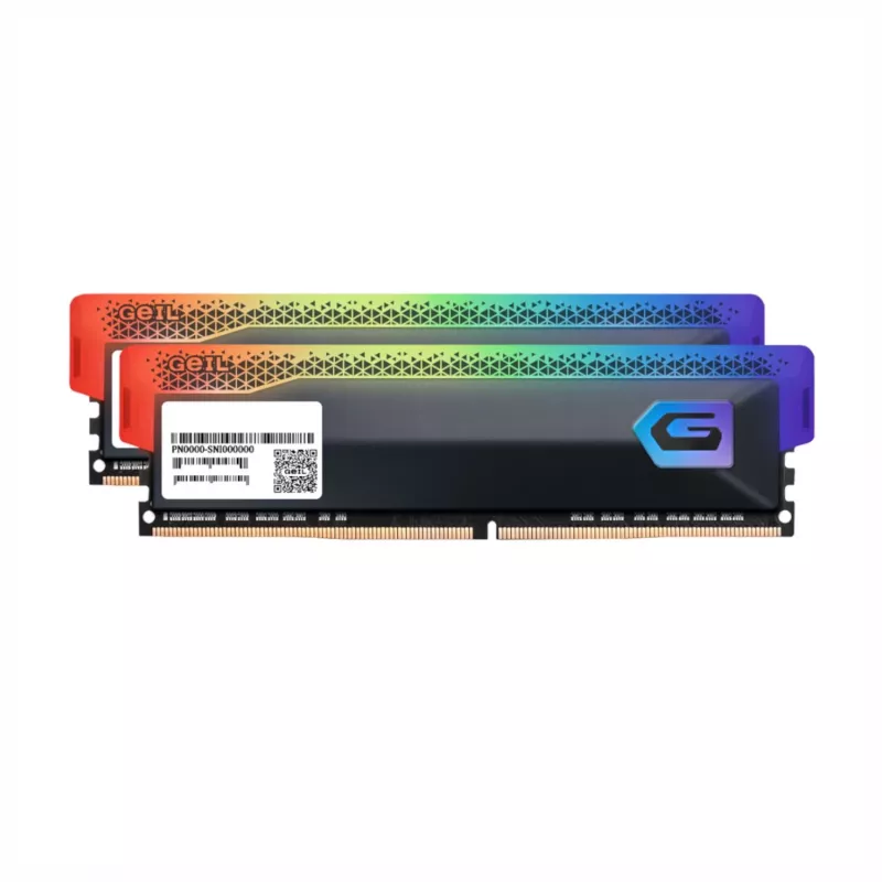 GeIL Orion 32GB Kit (2x16GB) 6000MHz RGB DDR5 RAM - Szary