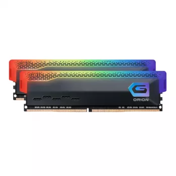 Geil Orion RGB 16GB Kit (2x8GB) 3600MHz DDR4 Pamięć do gier dla komputerów stacjonarnych - Szary