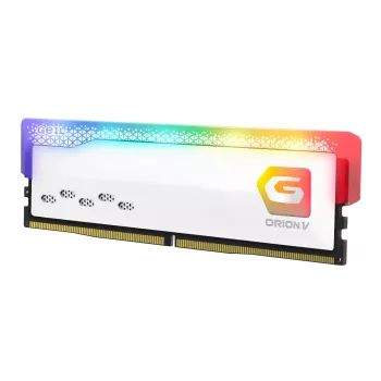 GeIL Orion V RGB 16GB 6000MHz DDR5 pamięć do gier dla komputerów stacjonarnych - biała