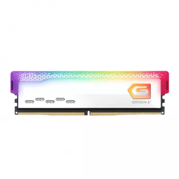 GeIL Orion V RGB 16GB 6000MHz DDR5 pamięć do gier dla komputerów stacjonarnych - biała