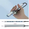 Gembird 7-Port USB 3.2 Gen 2 Hub - 6x USB-A 2.0 + 1x USB-A 3.2, Srebrny