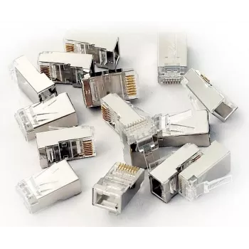 GEMBIRD Digitus X-ML-6AF-IMP RJ45 Cat.6A Ekranowany Złącze beznarzędziowe Szary