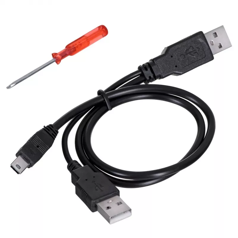 Gembird EE2-U2S-5 Zewnętrzna obudowa USB 2.0 na dysk 2,5 inch SATA HDD/SSD, aluminiowa, czarna