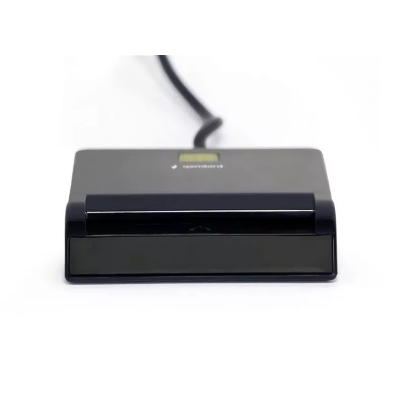 Uniwersalny czytnik kart inteligentnych USB Gembird FD2-SCR, czarny