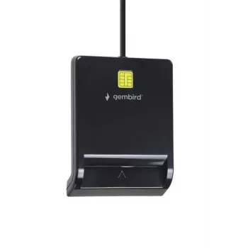 Uniwersalny czytnik kart inteligentnych USB Gembird FD2-SCR, czarny