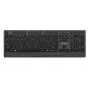 Gembird KB-MCH-06-CYRL Slim Wired Multimedia Keyboard with Type-C Adapter, Cyrillic Layout, Black