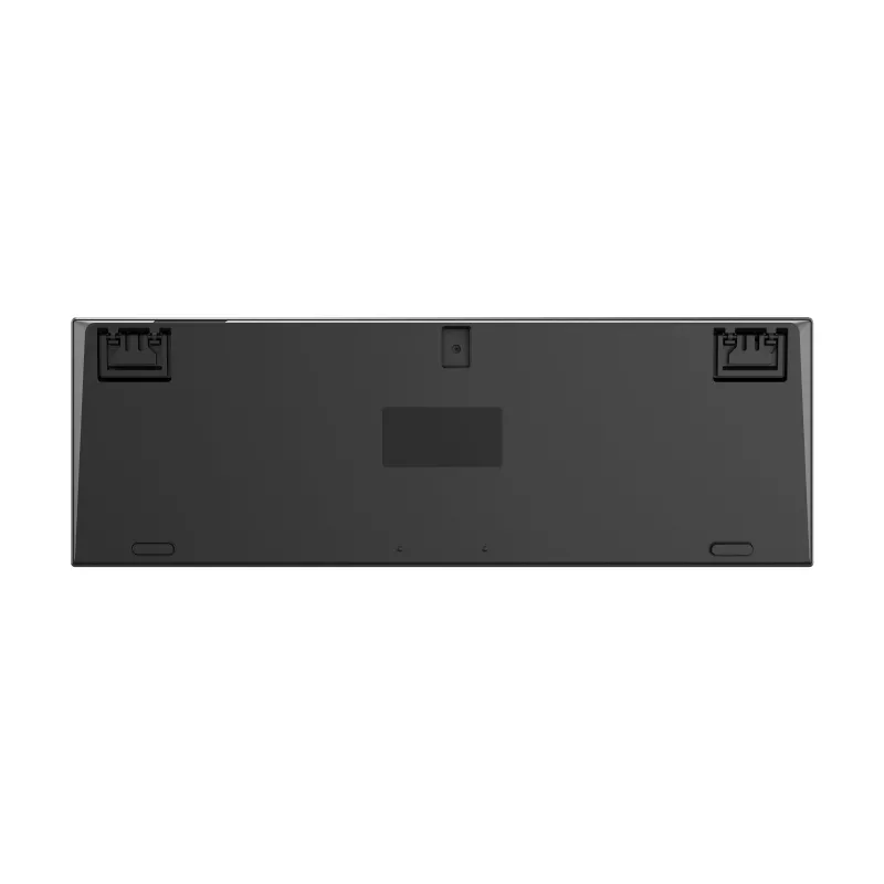 Gembird KB-MCH-06 smukła przewodowa klawiatura multimedialna z adapterem Type-C, układ US, czarna
