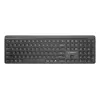 Gembird KB-WPS-03 Dwutrybowa Slim Klawiatura Bezprzewodowa Pro-Business, 2.4G + Bluetooth, Układ US, Czarna