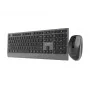 Gembird KBS-WPS-02 Dwutrybowy cienki bezprzewodowy zestaw biurkowy, 2,4 GHz + Bluetooth, układ US (klawiatura i mysz)