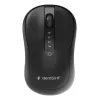 Gembird MUSW2-4B-01 Dwutrybowa mysz bezprzewodowa (2.4 GHz + Bluetooth 5.0) z sensorem optycznym 1600 DPI, 4 przyciski, oburęczna, czarna