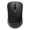 Gembird MUSW2-7B-01 Dwutrybowa mysz bezprzewodowa (2.4G + Bluetooth), 1600 DPI, 7 przycisków, czarna