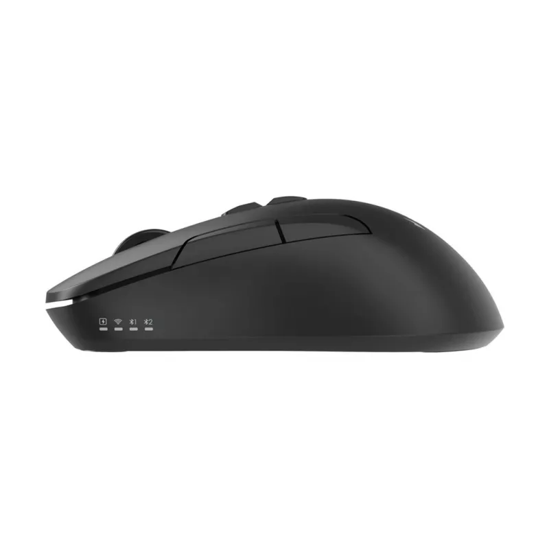 Gembird MUSW2-7B-01 Dwutrybowa mysz bezprzewodowa (2.4G + Bluetooth), 1600 DPI, 7 przycisków, czarna
