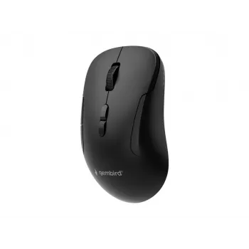 Gembird MUSW2-7B-01 Dwutrybowa mysz bezprzewodowa (2.4G + Bluetooth), 1600 DPI, 7 przycisków, czarna