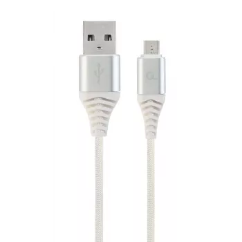 GEMBIRD USB 2.0 to Micro-USB Cable 1m Black/White