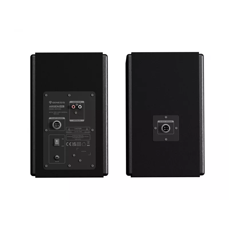 Genesis Arsen 402BT NGS-2415 głośniki biurkowe, 2.0, 60 W, Bluetooth 5.3, czarne
