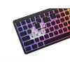 GENESIS Thor 430 TKL Bezprzewodowa mechaniczna klawiatura gamingowa, przełączniki Outemu Red, podświetlenie RGB, tryb potrójny (USB-C/2.4GHz/Bluetooth), układ US English QWERTY, czarna