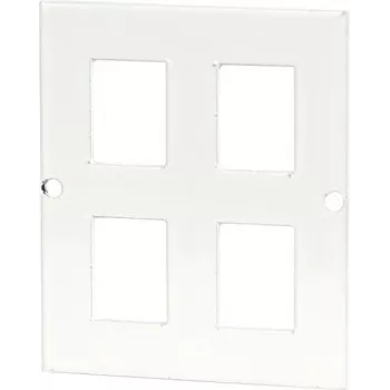 GETFORT 12-Portowy Cat.5e UTP 10-Calowy Panel Patchowy, RJ45, 1U, Czarny