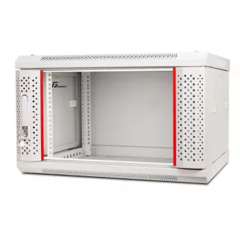 GETFORT 19 inch 6U Wall-Mounted Rack Cabinet 600x450mm Grey (WGF06-64EH-WGG)
